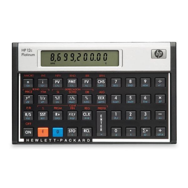 HEW12CPT HP 12C Platinum Financial Calculator