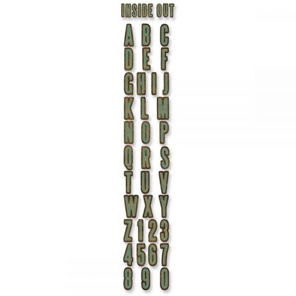 NOTM209905 Sizzix Sizzlits Decorative Strip Die By Tim Holtz