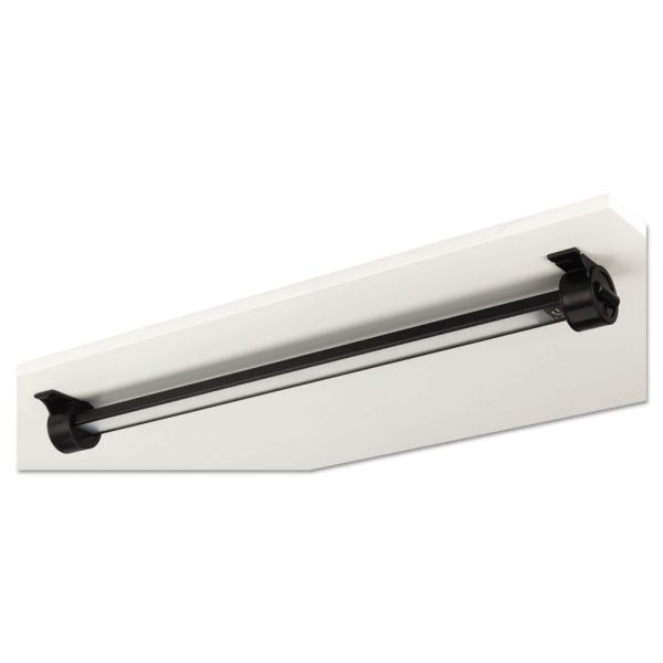 ALELEDUC24B Alera Under Cabinet LED Strip Lamp, 24" Wide, Black