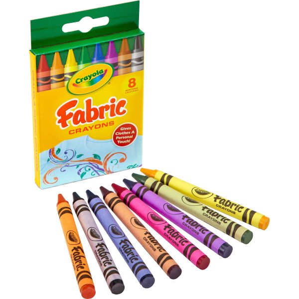 CYO525009 Crayola Fabric Crayons