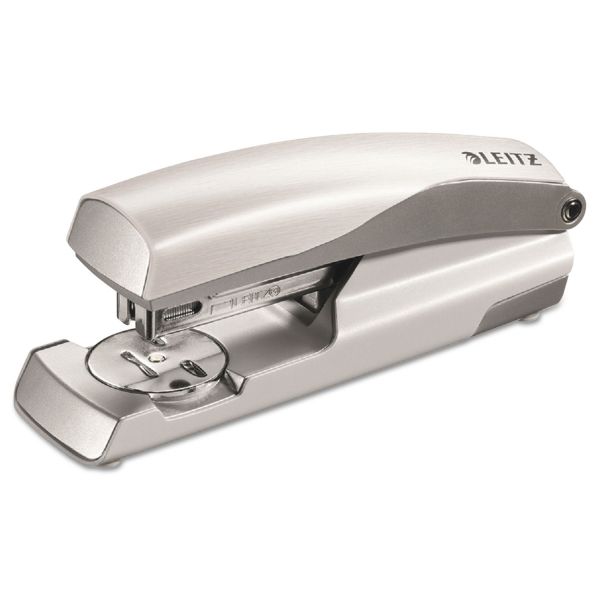 LTZ55657004 Leitz NeXXt Series Style Metal Stapler, Full-Strip, 40-Sheet Capacity, White