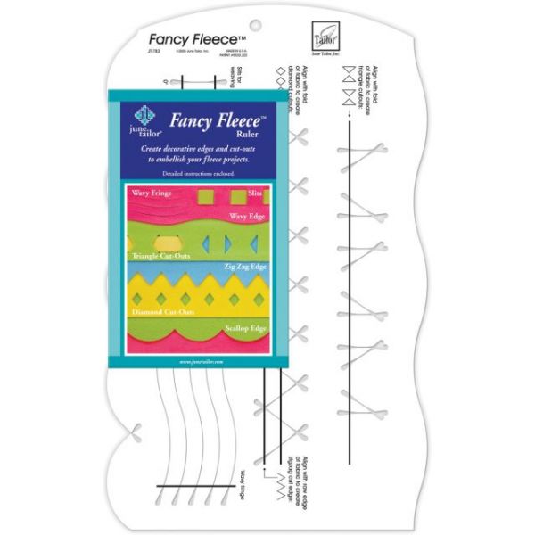 NOTM084250 Fancy Fleece Slotted Ruler