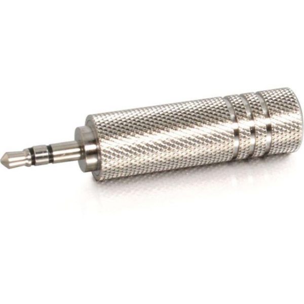 SYNX2205961 C2G 3.5mm Stereo Male to 6.3mm (1/4in) Stereo Female Adapter