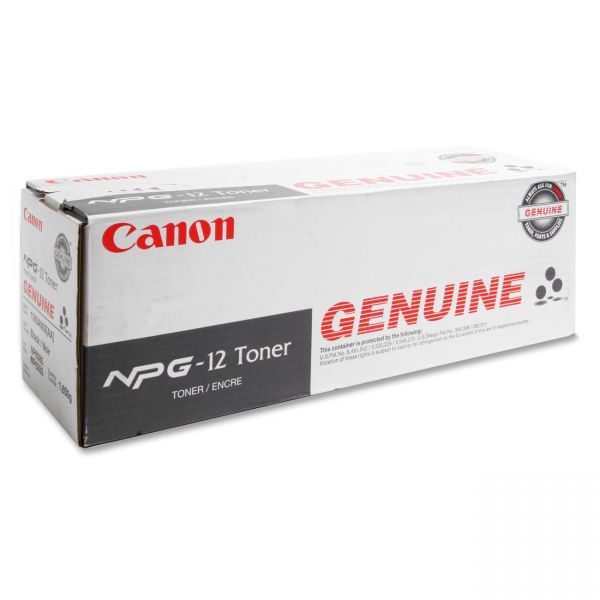 CNMNPG12 Canon Black Toner Bottle