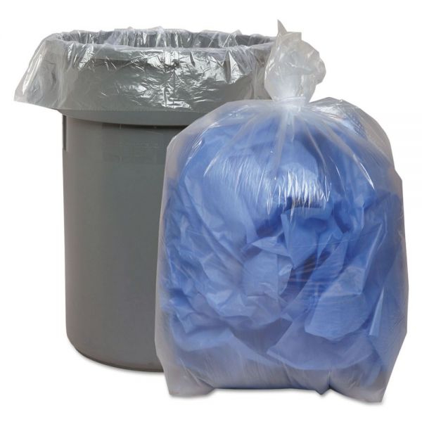 BWK538 Boardwalk Low Density Repro Can Liner, 1.75 mil, 60gal, 38x58, 10 Bag/RL, 10 RL/CT