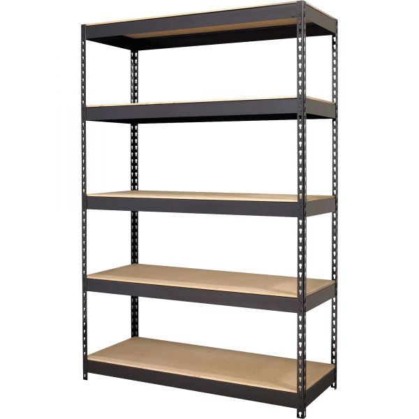 LLR61622 Lorell Riveted Steel Shelving Unit