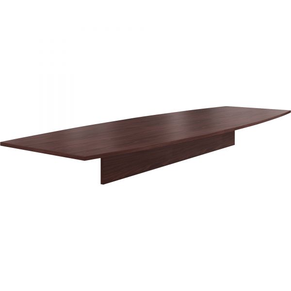 HONT14448PNN HON Preside Laminate Table Top | Boat Shape | 144"W | 2 Pieces