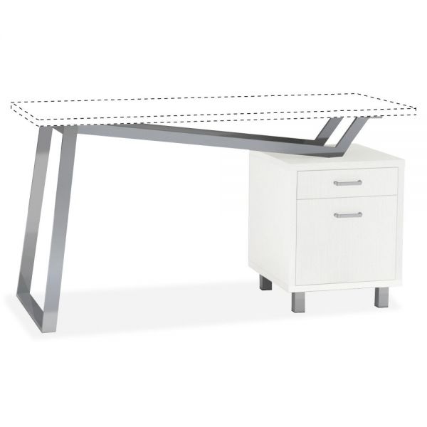 MLN1001VBW Mayline Right Pedestal V-desk Base