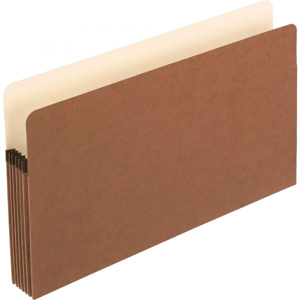 PFX1536GOX Pendaflex Standard Expanding File Pockets, Manila, Straight Cut, 1 Pocket, Legal, Redrope