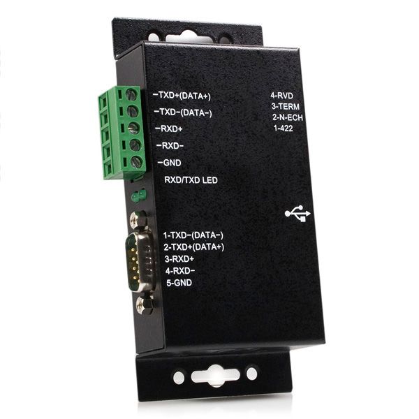SYNX2319954 StarTech.com 1 Port Metal Industrial USB to RS422/RS485 Serial Adapter w/ Isolation