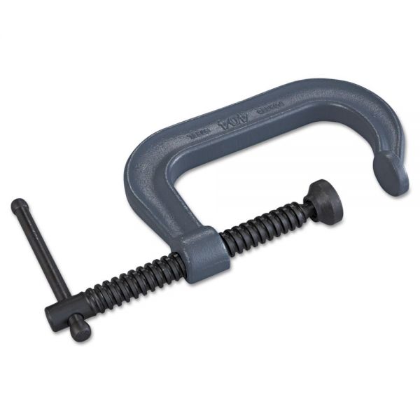 JWL14242 Wilton 400 Series C Clamp, 4 1/4", Steel, Gray/Black