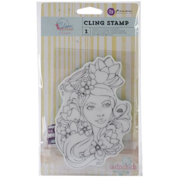 NOTM361469 Bloom Cling Rubber Stamps 4"X6"