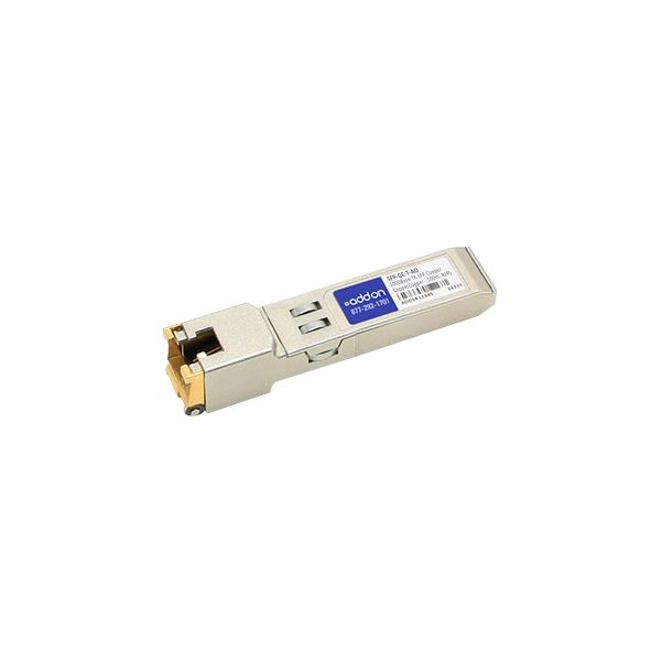 SYNX3794436 AddOn Cisco SFP-GE-T Compatible TAA Compliant 10/100/1000Base-TX SFP Transceiver (Copper, 100m, RJ-45)