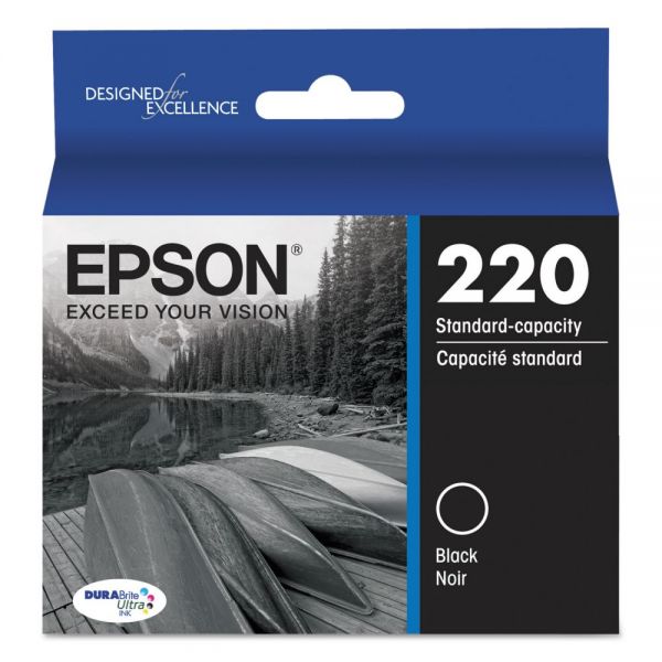 EPST220120 Epson T220120 (220) DURABrite Ultra Ink, Black