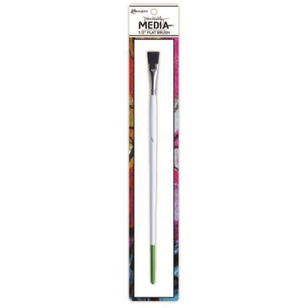 NOTM360394 Dina Wakley Media Stiff Bristle Paint Brush