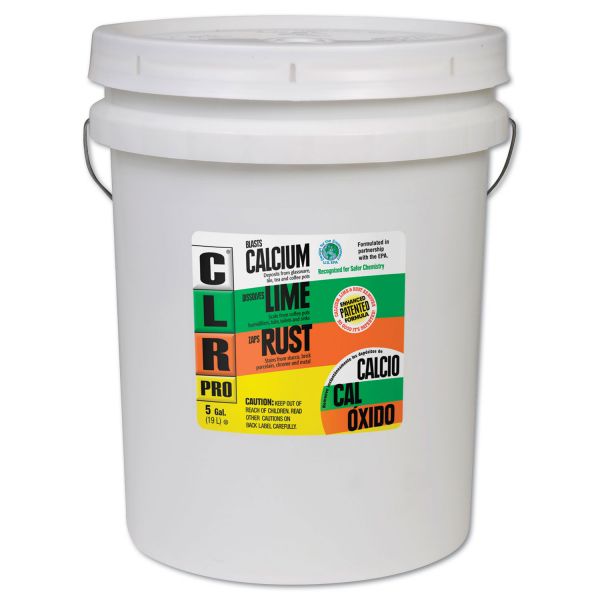 JELCL5PRO CLR PRO Calcium, Lime and Rust Remover, 5gal Pail