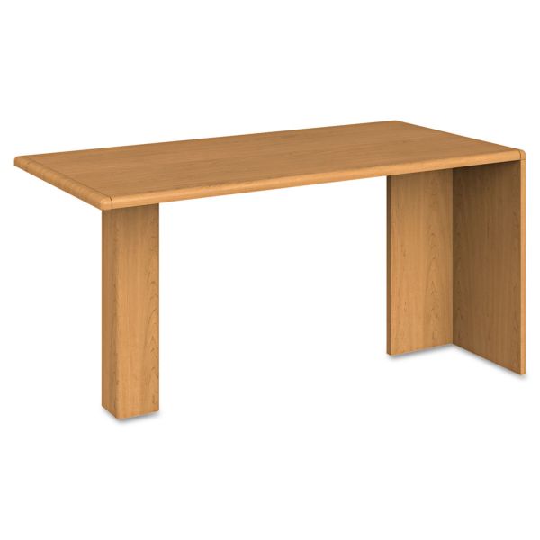 HON10726CC HON 10700 Series Peninsula, Wood Support Column, 60w x 30d x 29 1/2h, Harvest