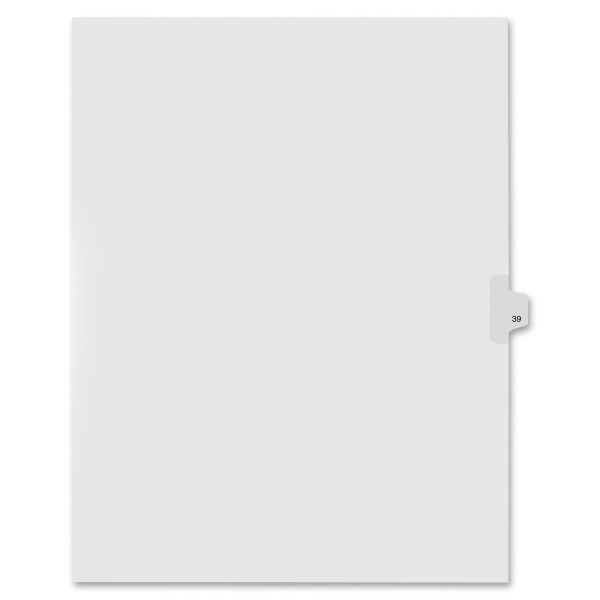 KLF91039 Kleer-Fax 90000 Series Side-Tab Legal Index Dividers