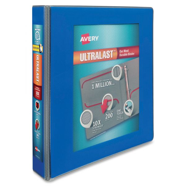 AVE79712 Avery UltraLast 1 1/2" 3-Ring View Binder
