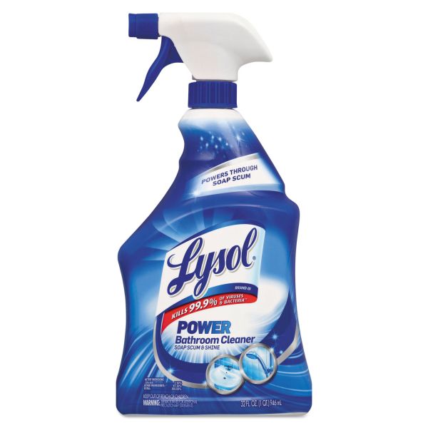 RAC02699CT LYSOL Brand Disinfectant Bathroom Cleaners, Liquid, 32oz Bottle, 12/Carton
