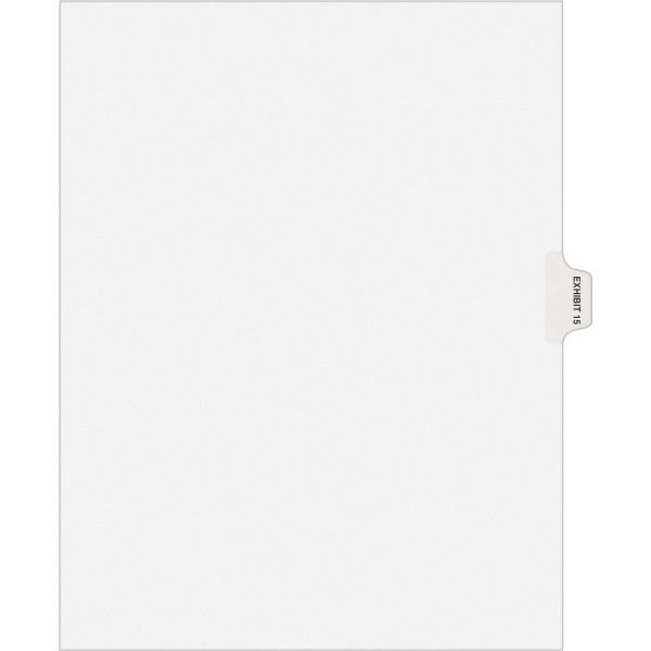 AVE82335 Avery Individual Side-Tab Legal Exhibit Index Dividers