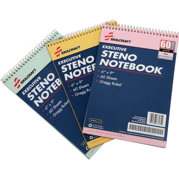 NSN4545702 SKILCRAFT Steno Notebooks