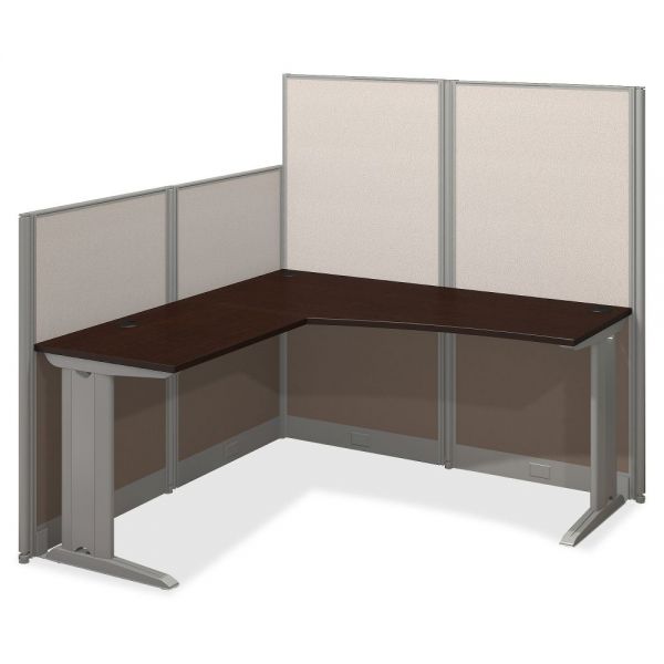 BSHWC36894A203 Bush Business Furniture Mocha Cherry U-Workstation box 2/3