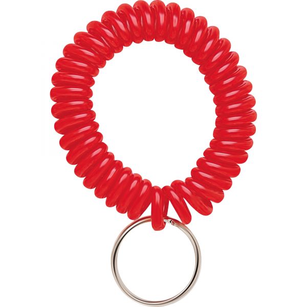 MMF201450007 SteelMaster Wrist Coil with Key Ring, Red