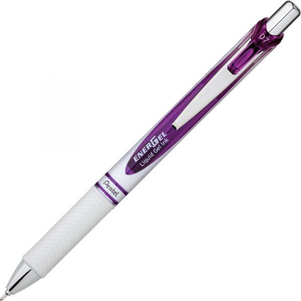 PENBLN77PWV Pentel EnerGel Pearl Retractable Liquid Gel Pen