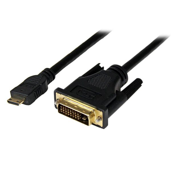 SYNX3700034 StarTech.com 3m Mini HDMI to DVI-D Cable - M/M