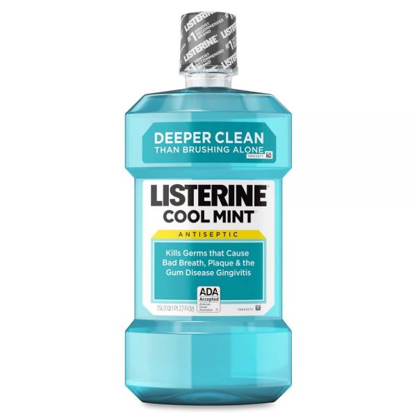 JOJ42755 LISTERINE Cool Mint Antiseptic Mouthwash