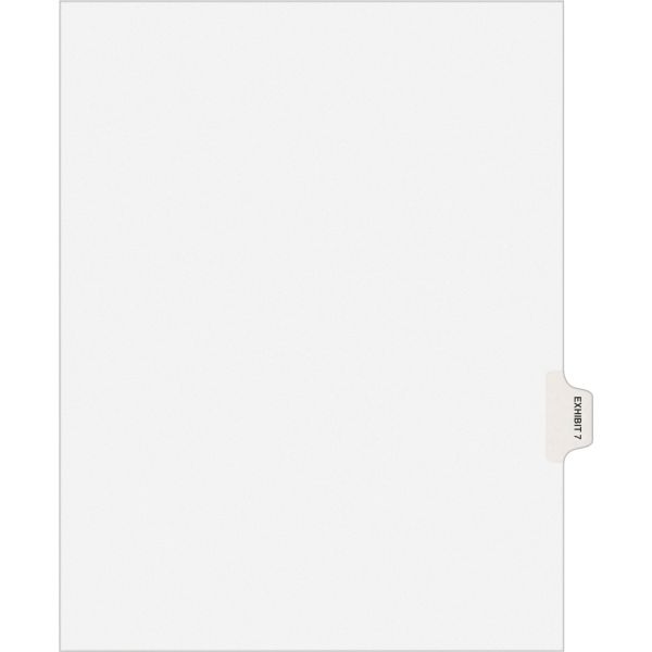 AVE82327 Avery Individual Side-Tab Legal Exhibit Index Dividers