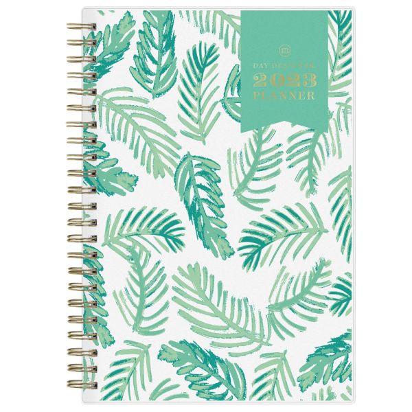 Day Designer Weekly Monthly Planning Calendar 5 X 8 Palms Frosted 