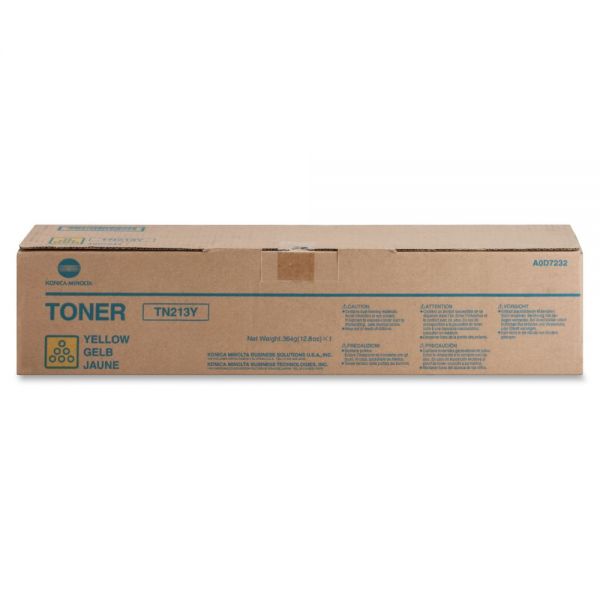 KNMA0D7232 Konica Minolta TN-213Y Yellow Toner Cartridge