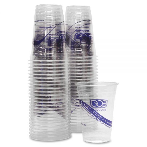 ECOEPCR16CT Eco-Products BlueStripe 16 oz Cold Cups