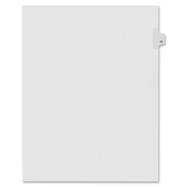 KLF91055 Kleer-Fax 90000 Series Side-Tab Legal Index Dividers