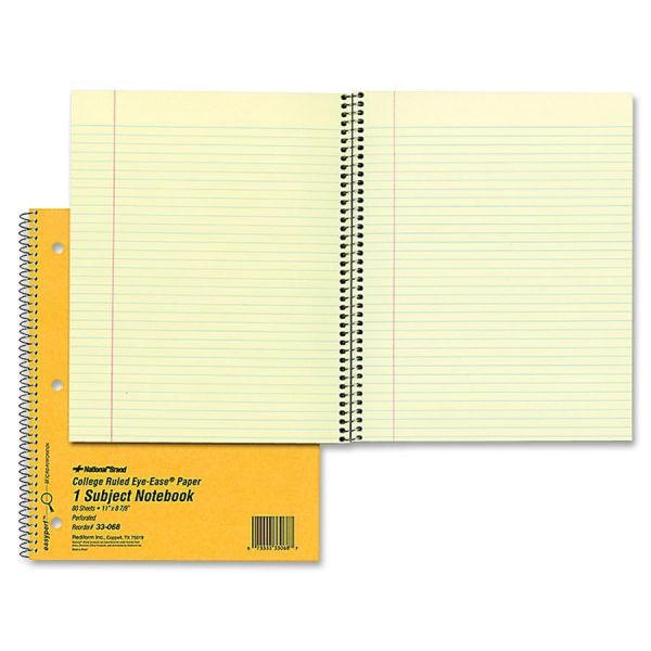 RED33068 Rediform 1-Subject Spiral Notebook