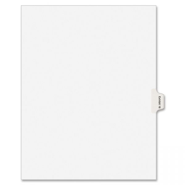 AVE82148 Avery Legal Exhibit Index Dividers