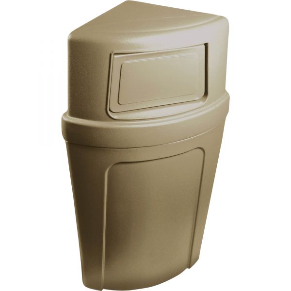 CMC8325BE Continental Corner Round 21 Gallon Trash Can