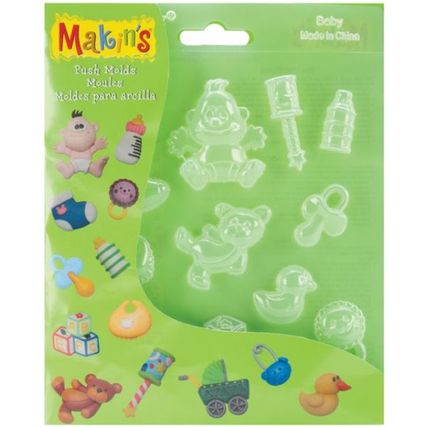 NOTM483412 Makin's Clay Push Molds