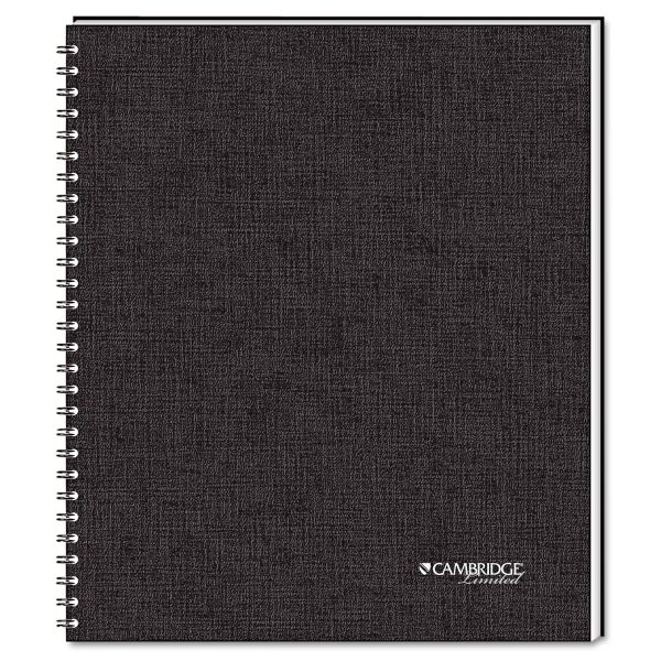 MEA06062 Cambridge Side Bound Ruled Meeting Notebook, Legal Rule, 11 x 8 1/2, 80 Sheets