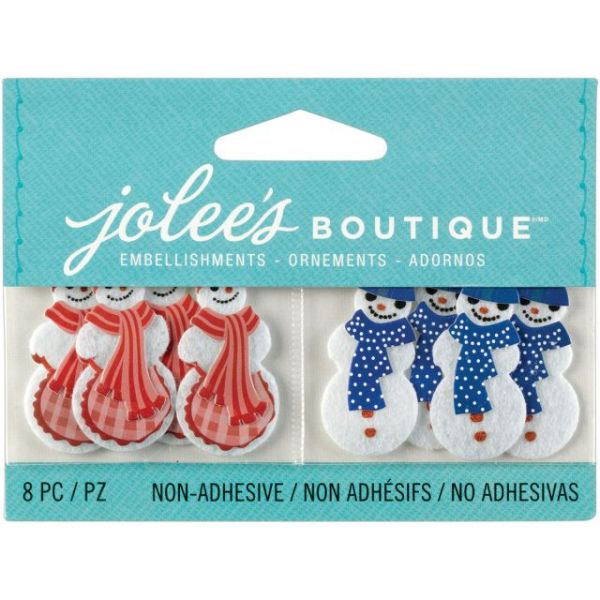 NOTM203606 Jolee's Christmas Embellishments 8/Pkg