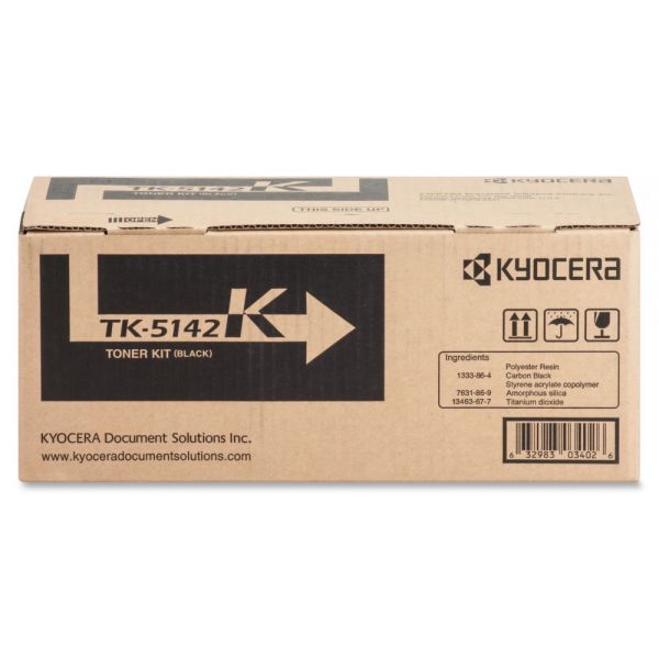 KYOTK5142K Kyocera TK-5142K Black Toner Cartridge