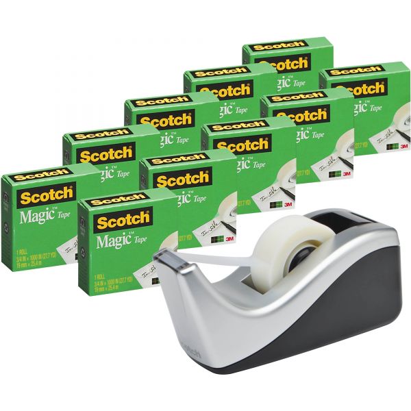 MMM810K10C17B Scotch Magic Tape Value Pack
