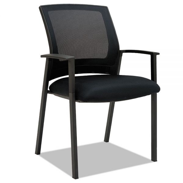 ALEES4314 Alera ES Series Mesh Stack Chairs, Black, 2 per Carton