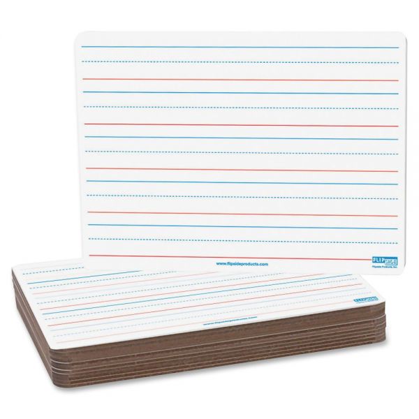 FLP10176 Flipside 2-Sided Magnetic Ruled DryErase Board Pack