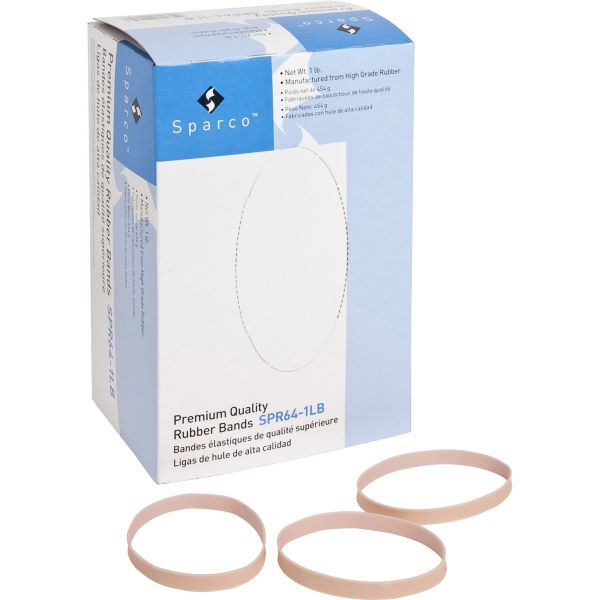 SPR641LB Sparco Premium #64 Rubber Bands