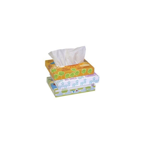 KCC21195 Kleenex White Facial Tissue, 2-Ply, 40 Tissues/Box, 80 Boxes/Carton