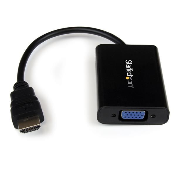 SYNX3535542 StarTech.com HDMI to VGA Video Adapter Converter with Audio for Desktop PC / Laptop / Ultrabook - 1920x1200