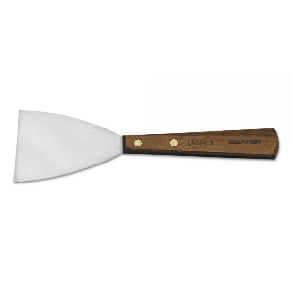 DXX50871 Dexter Griddle Scraper, Wood Handle, 3"